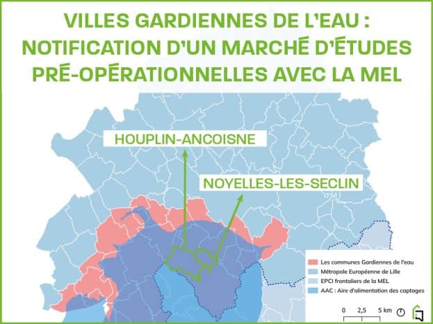 Villes Gardiennes de l’eau : Notification d’un marché d’études pré-opérationnelles avec la MEL