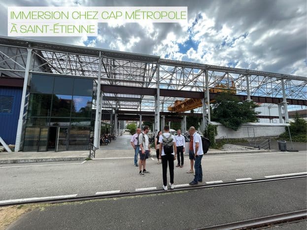 Match retour à St-Étienne pour découvrir le travail et les équipes de la SPL CAP Métropole